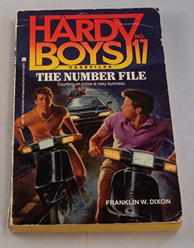 Book cover for "The Number File" by Franklin W Dixon