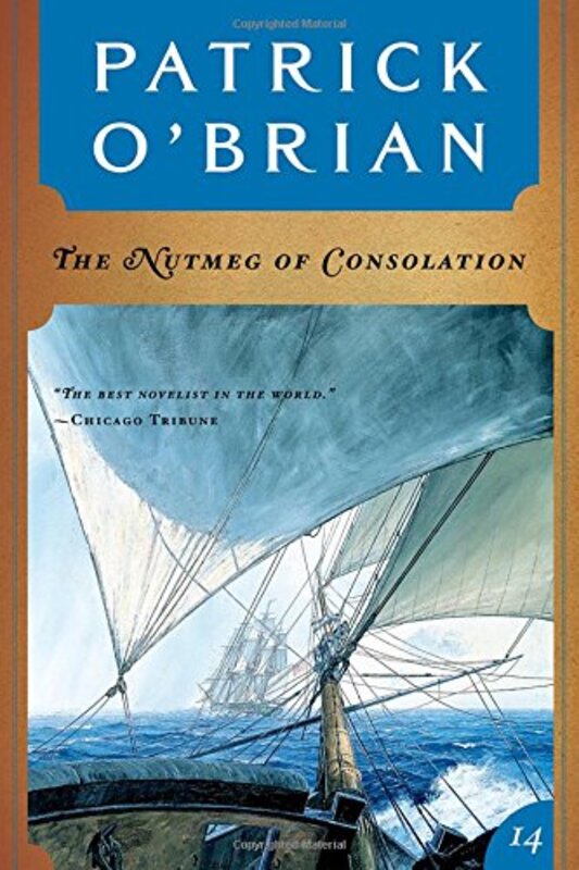Book cover for "The Nutmeg of Consolation" by Patrick OBrian