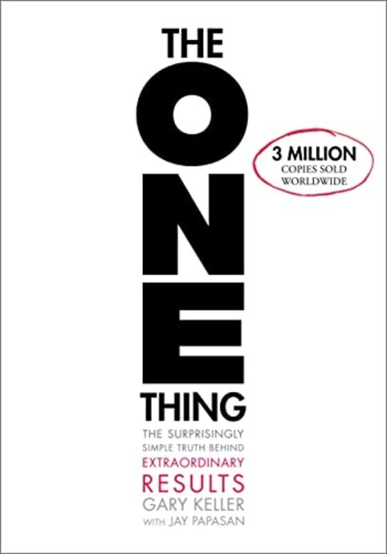 Book cover for "The ONE Thing" by Gary Keller