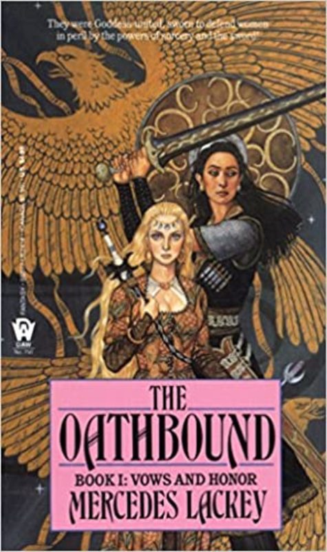 Book cover for "The Oathbound" by Mercedes Lackey