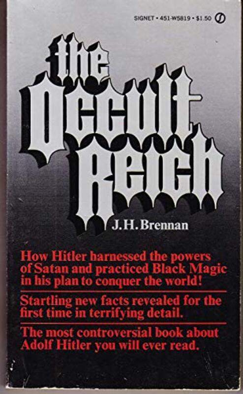 Book cover for "The Occult Reich" by JH Brennan