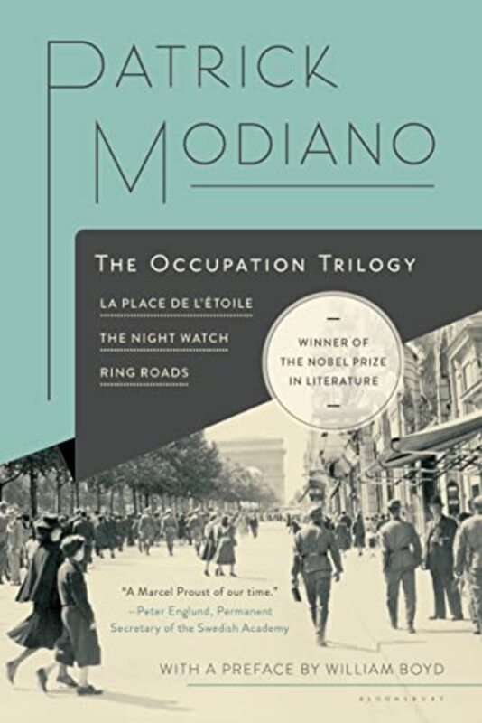 Book cover for "The Occupation Trilogy" by Patrick Modiano