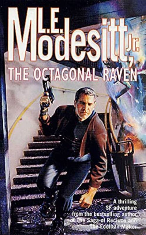 Book cover for "The Octagonal Raven" by LE Modesitt Jr