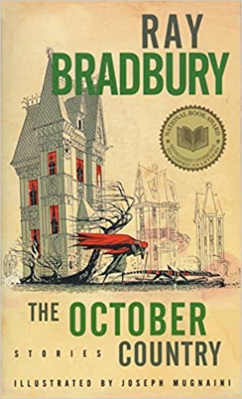 Book cover for "The October Country" by Ray Bradbury