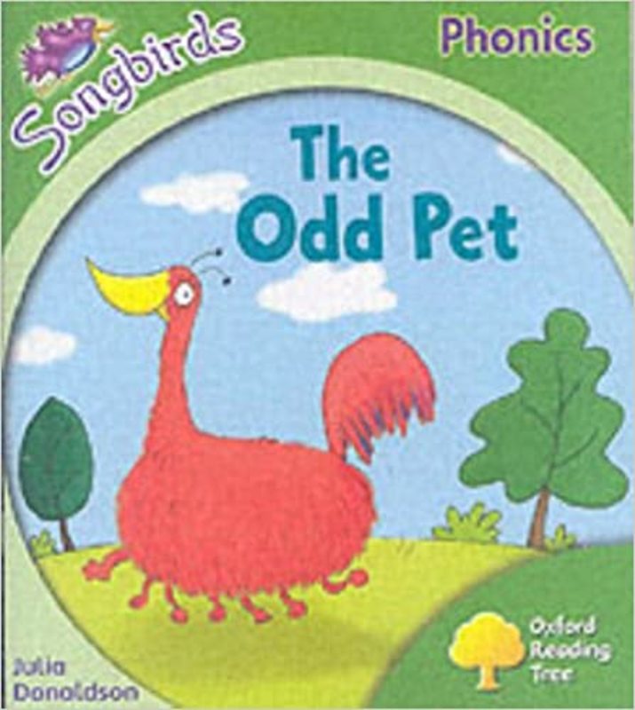 Book cover for "The Odd Pet" by Julia Donaldson