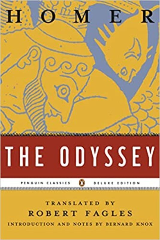 Book cover for "The Odyssey" by Homer