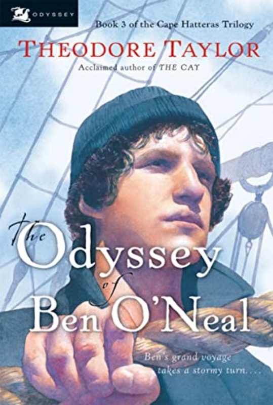Book cover for "The Odyssey of Ben O'Neal" by Theodore Taylor