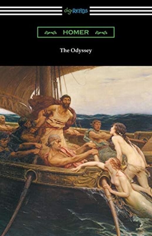 Book cover for "The Odyssey of Homer, Rendered into English Prose" by Samuel Butler