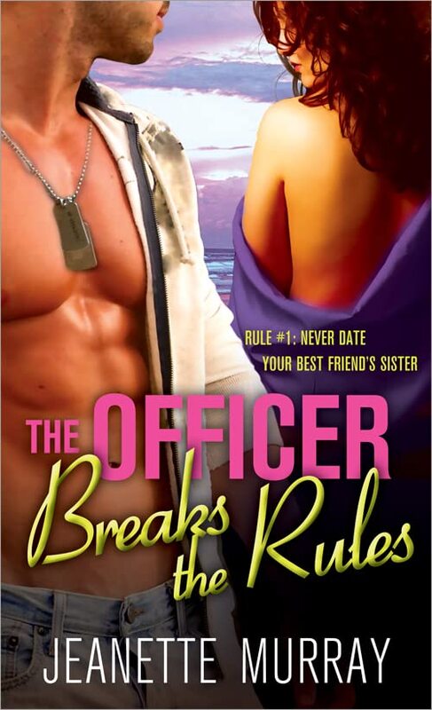 Book cover for "The Officer Breaks The Rules" by Jeanette Murray