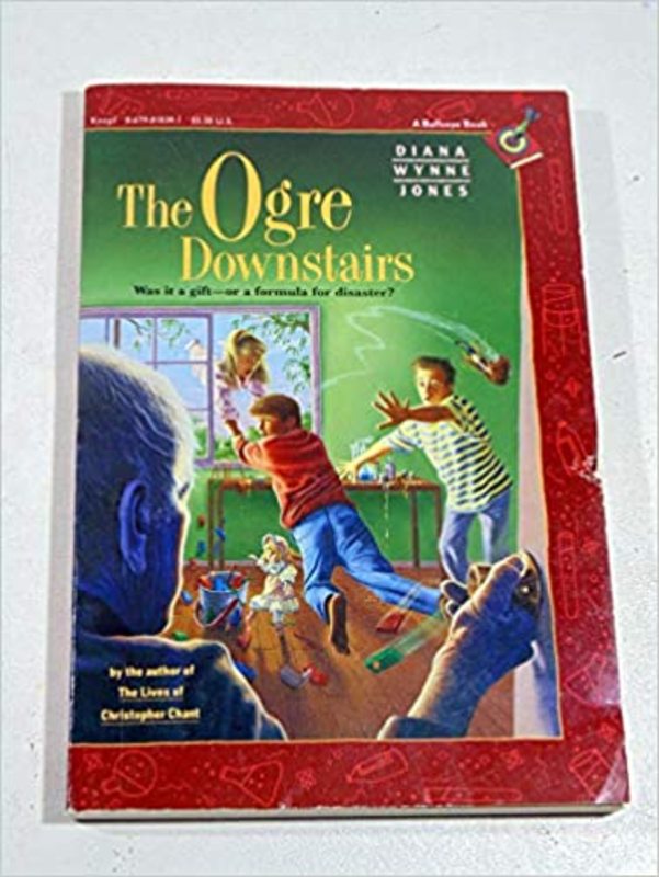 Book cover for "The Ogre Downstairs" by Diana Wynne Jones