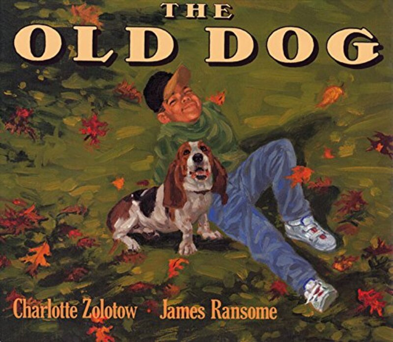 Book cover for "The Old Dog" by James E Ransome
