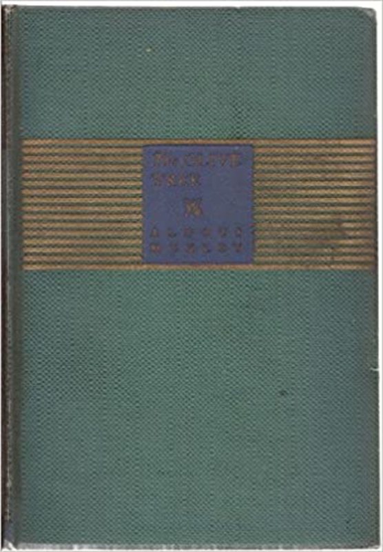 Book cover for "The Olive Tree and Other Essays" by Aldous Huxley