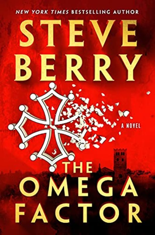 Book cover for "The Omega Factor" by Steve Berry