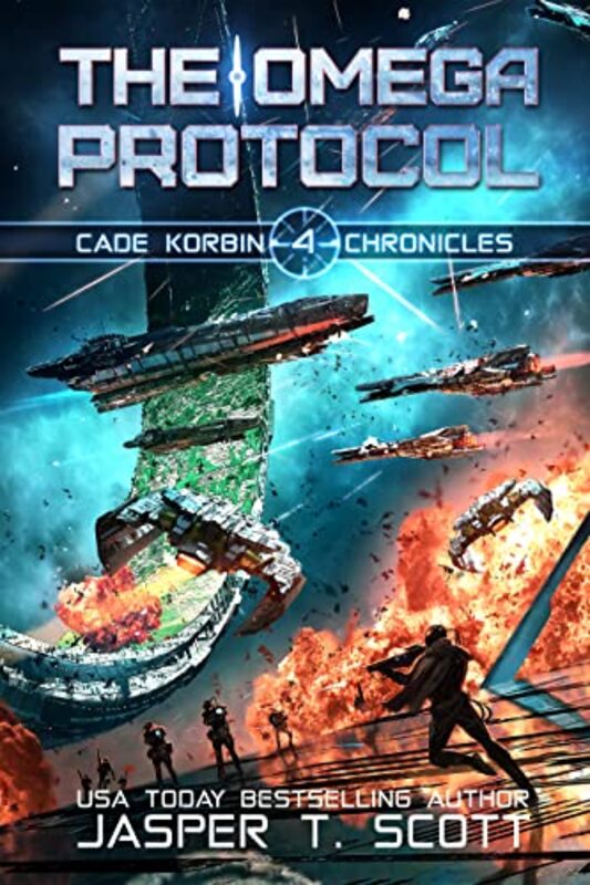 Book cover for "The Omega Protocol" by Jasper T Scott
