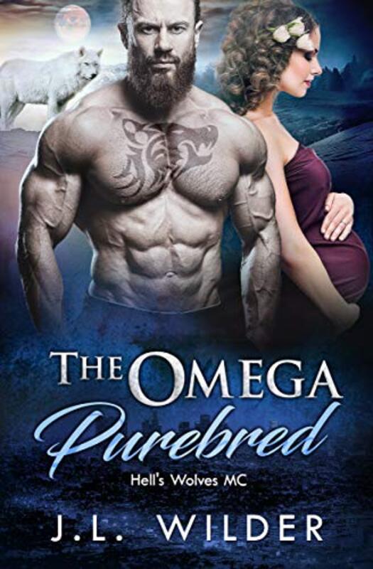 Book cover for "The Omega Purebred" by JL Wilder