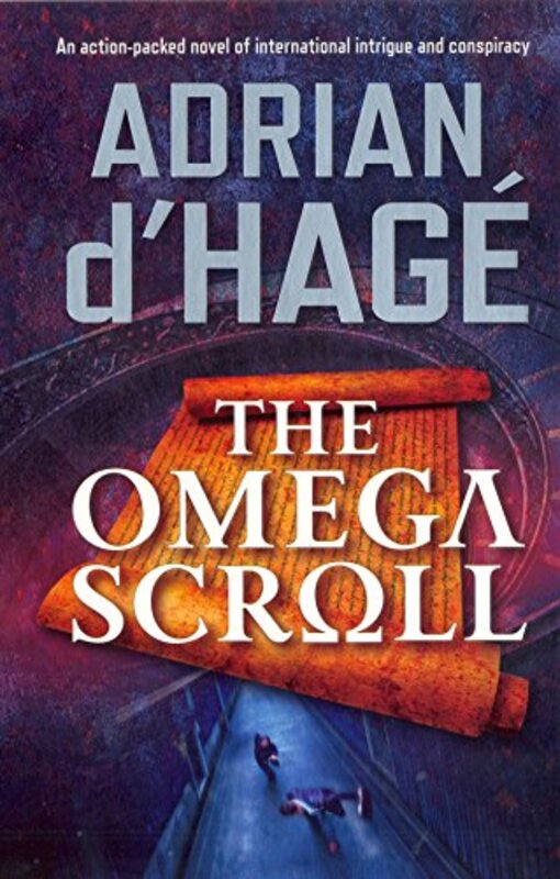 Book cover for "The Omega Scroll" by Adrian d'Hage