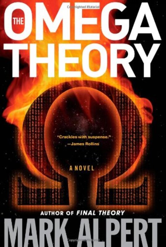 Book cover for "The Omega Theory" by Mark Alpert