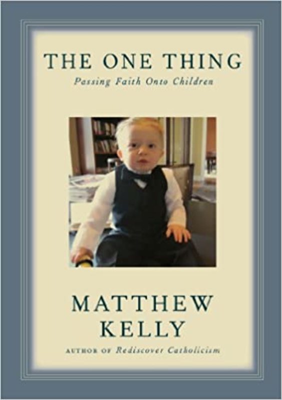 Book cover for "The One Thing" by Matthew Kelly