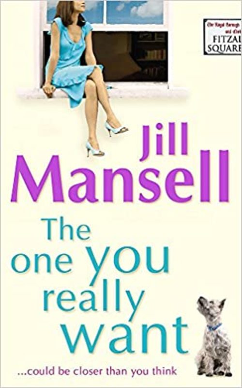 Book cover for "The One You Really Want" by Jill Mansell