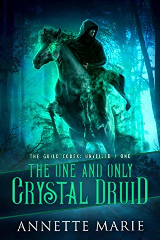 Book cover for "The One and Only Crystal Druid" by Annette Marie