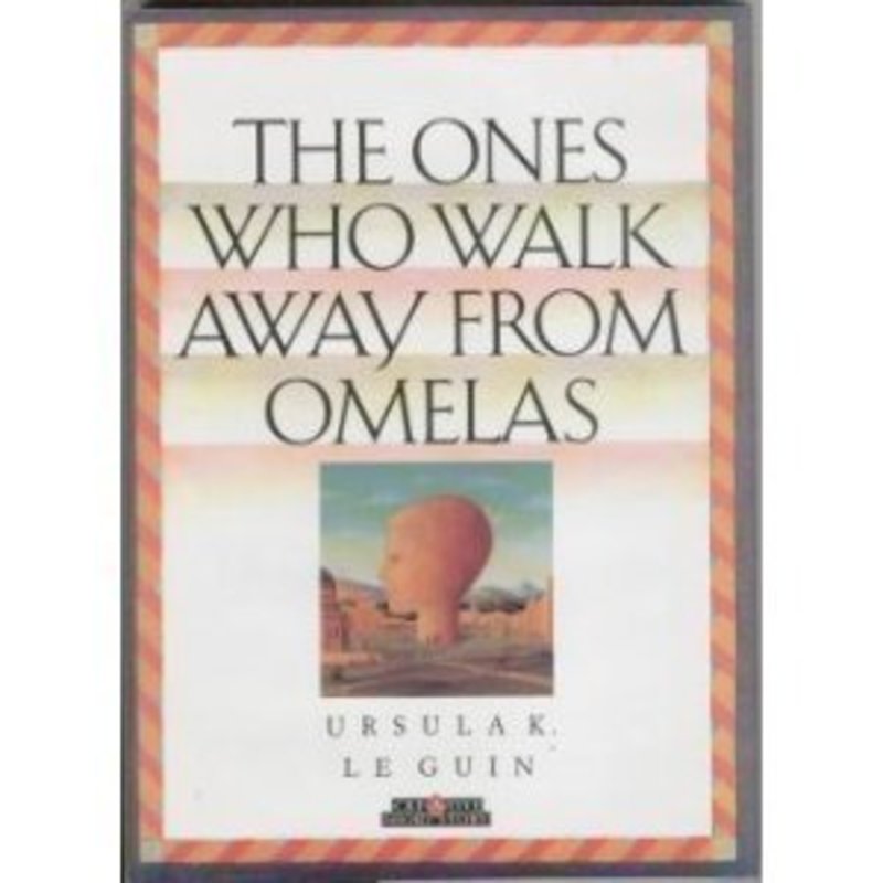Book cover for "The Ones Who Walk Away from Omelas" by Ursula K Le Guin