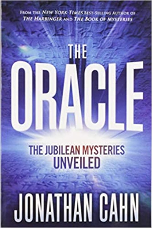 Book cover for "The Oracle" by Jonathan Cahn