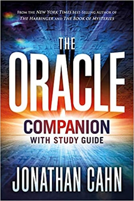 Book cover for "The Oracle Companion" by Jonathan Cahn