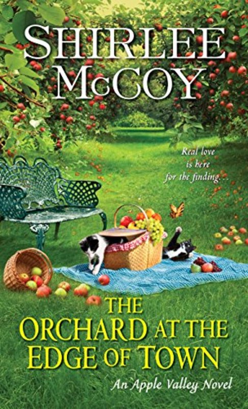 Book cover for "The Orchard at the Edge of Town" by Shirlee McCoy