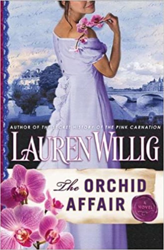 Book cover for "The Orchid Affair" by Lauren Willig