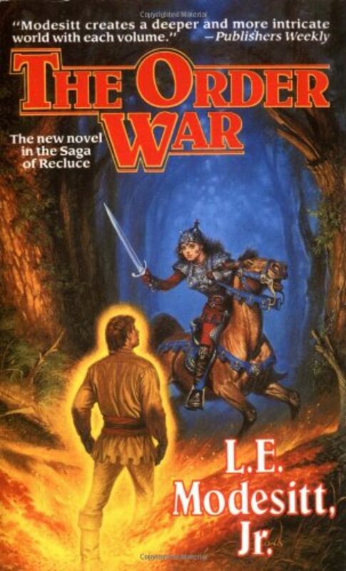 Book cover for "The Order War" by LE Modesitt Jr