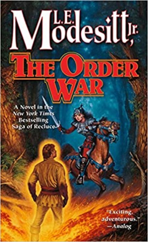 Book cover for "The Order War" by L.E. Modesitt, Jr.