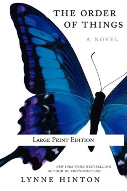 Book cover for "The Order of Things" by Lynne Hinton