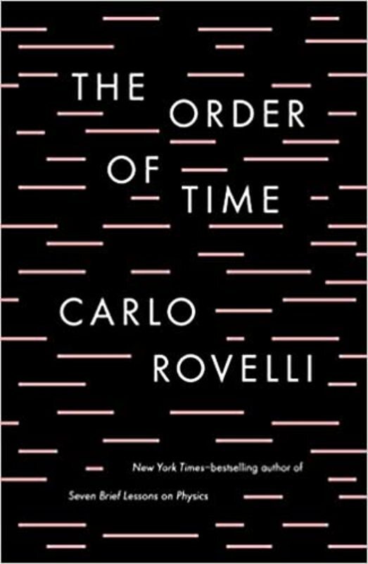Book cover for "The Order of Time" by Carlo Rovelli