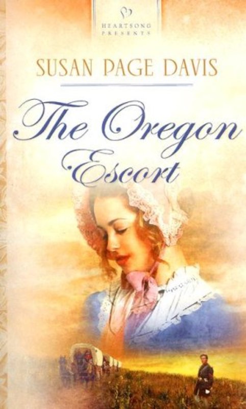 Book cover for "The Oregon Escort" by Susan Page Davis