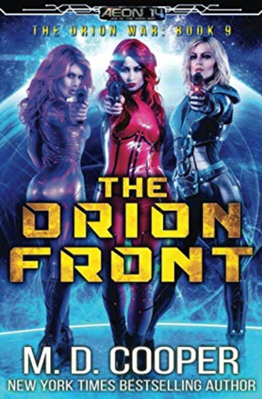 Book cover for "The Orion Front" by MD Cooper