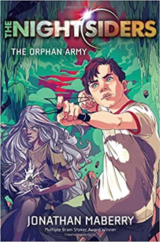 Book cover for "The Orphan Army" by Jonathan Maberry