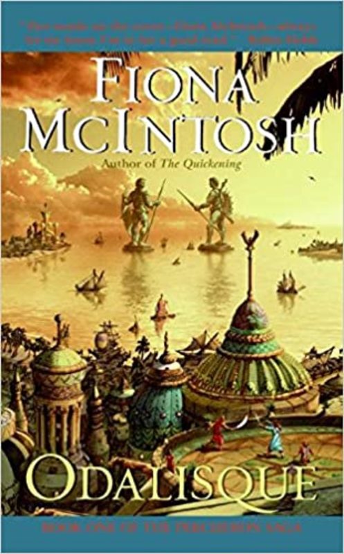 Book cover for "Odalisque" by Fiona McIntosh
