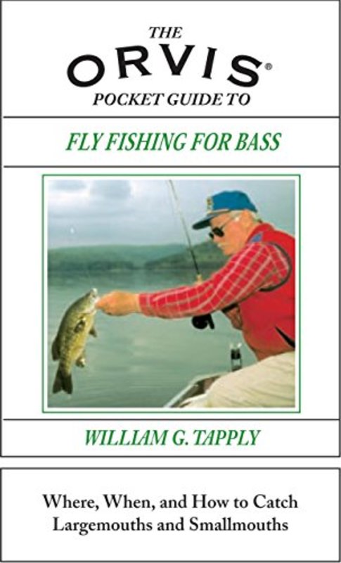 Book cover for "The Orvis Pocket Guide To Fly Fishing for Bass" by William G Tapply