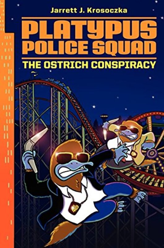 Book cover for "The Ostrich Conspiracy" by Jarrett J Krosoczka