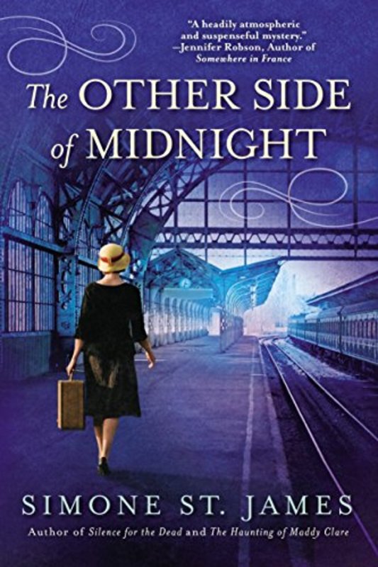 Book cover for "The Other Side of Midnight" by Simone St James