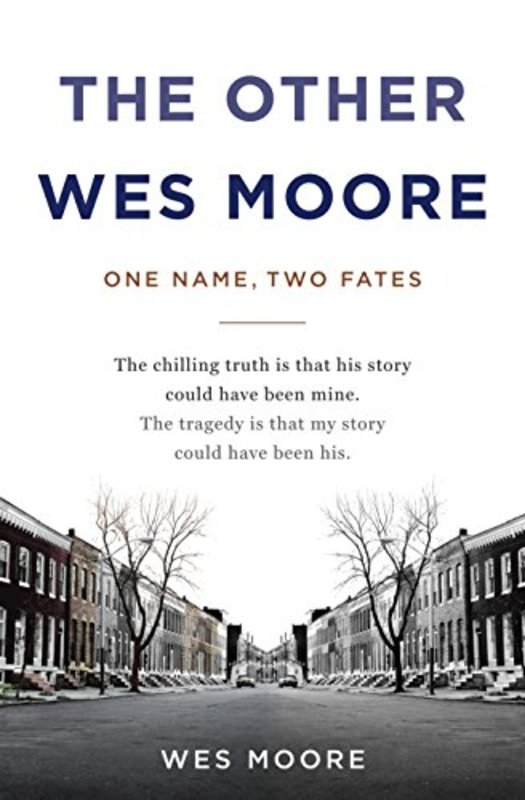 Book cover for "The Other Wes Moore" by Wes Moore
