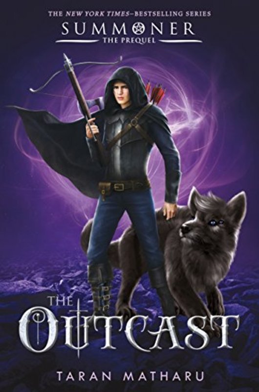 Book cover for "The Outcast" by Taran Matharu