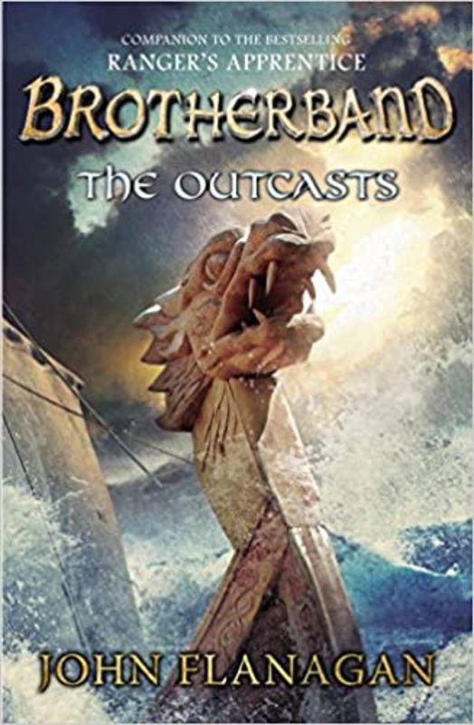 Book cover for "The Outcasts" by John Flanagan