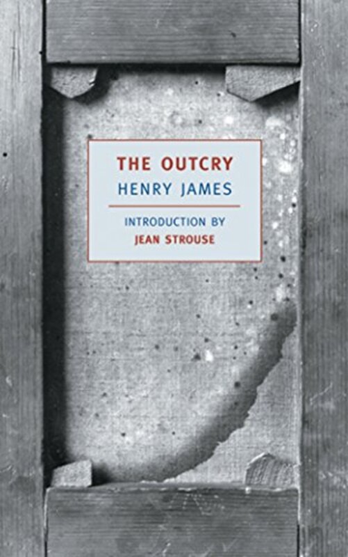 Book cover for "The Outcry" by Henry James