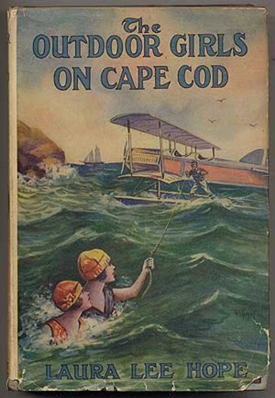 Book cover for "The Outdoor Girls on Cape Cod" by Laura Lee Hope