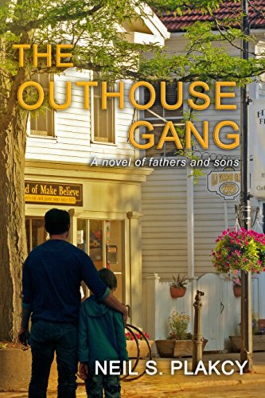 Book cover for "The Outhouse Gang" by Neil Plakcy