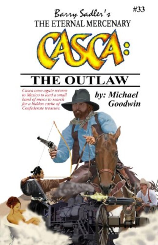 Book cover for "The Outlaw" by Tony Roberts