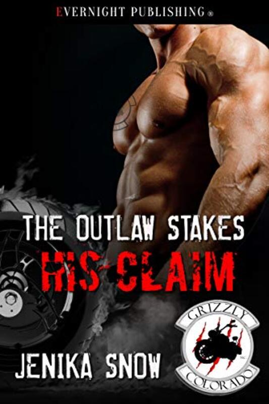 Book cover for "The Outlaw Stakes His Claim" by Jenika Snow
