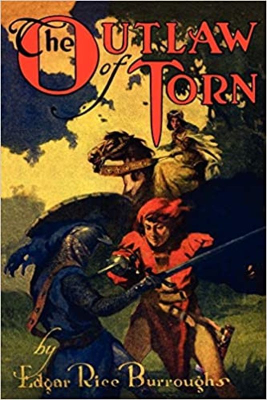 Book cover for "The Outlaw of Torn" by Edgar Rice Burroughs