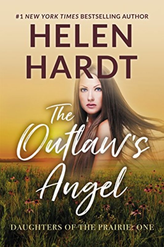 Book cover for "The Outlaw's Angel" by Helen Hardt